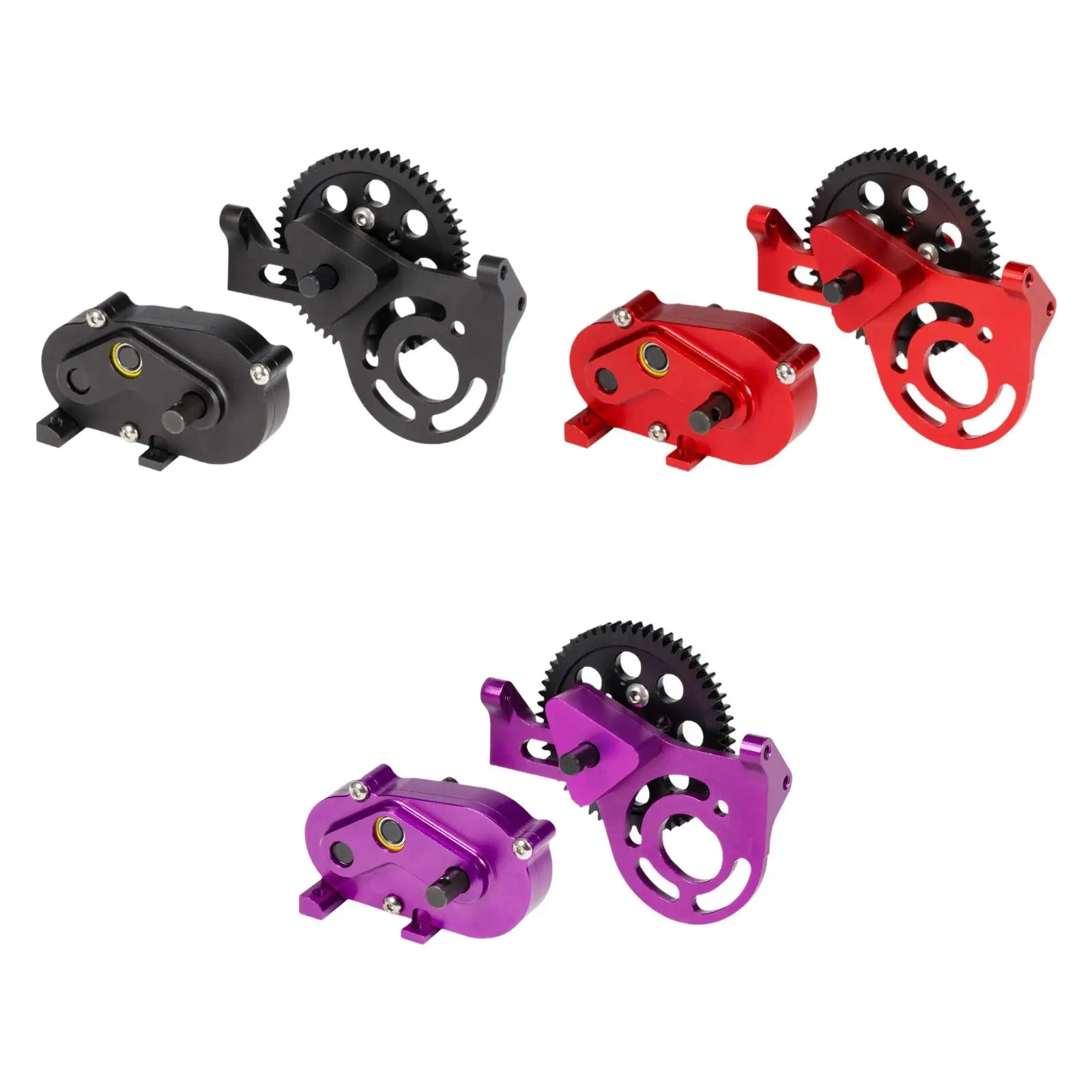 

1/10 RC Car Metal RC Gearbox Front Rear for Spare Parts Accessory Replaces