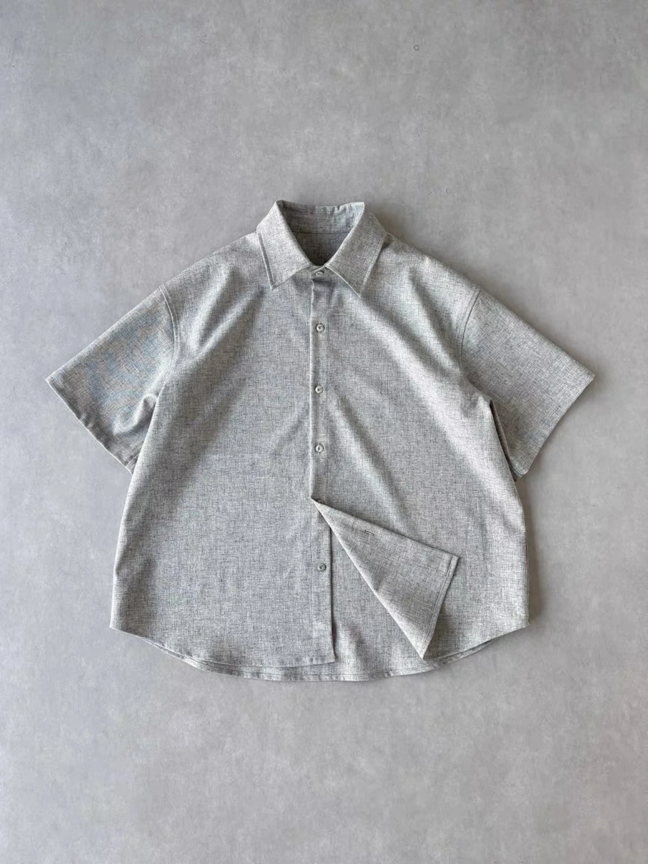 

Cleanfit American Sle Commute irt Loose Casual ort Sve Long Sve Vintage Design Feeling Basic Faionable Men's irt