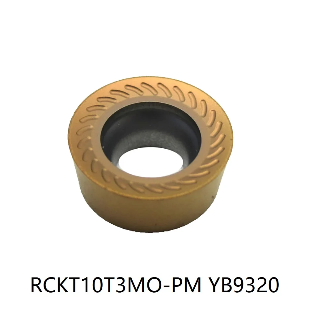 

ZCC RCKT10T3MO-PM YBC301 YB9320 YBG205 Turning tools insert 10pcs/box RCKT 10T3MO PM