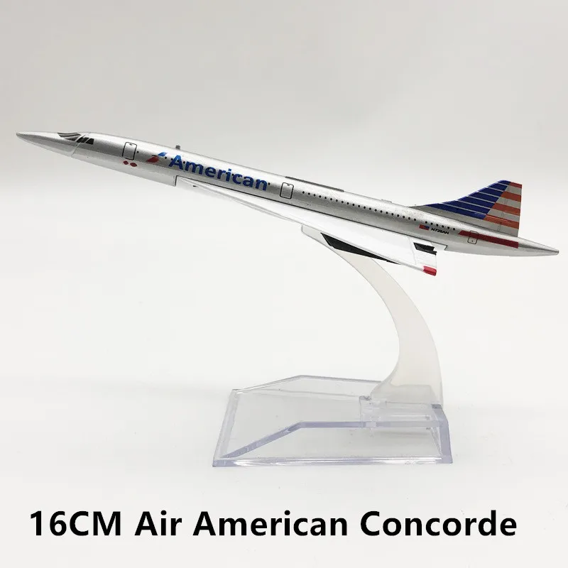 

New 16cm/20cm Model Air France/British/Singapore/American Concorde Diecast Alloy Airplane Airlines Airways Aircraft Collection