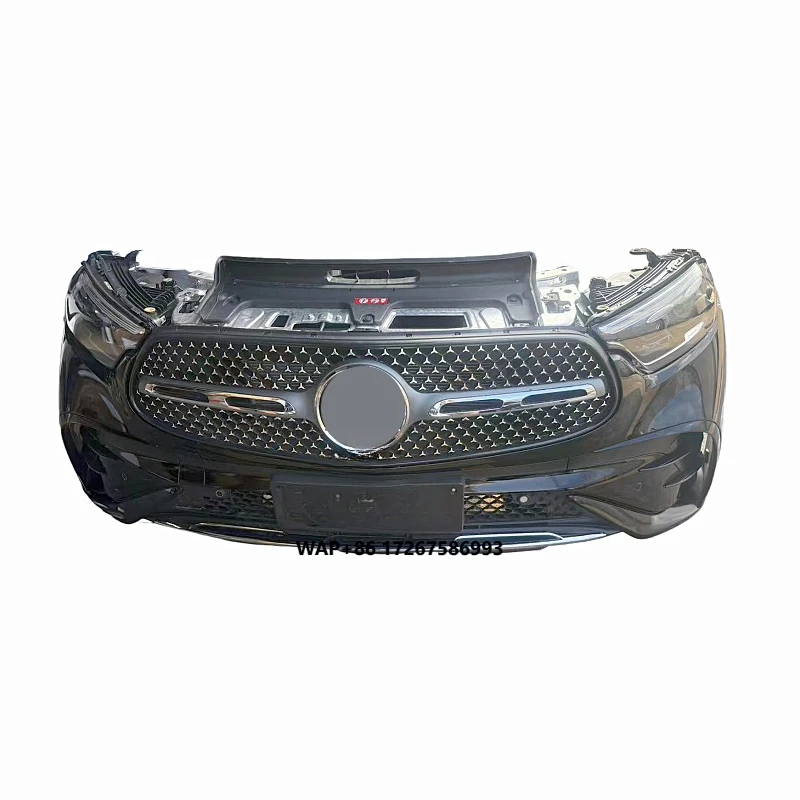 

2024 for Mercedes Benz GLC254 Car Front Bumper Kit with Meteor Shower High-end Headlight Assembly, Original Second-hand