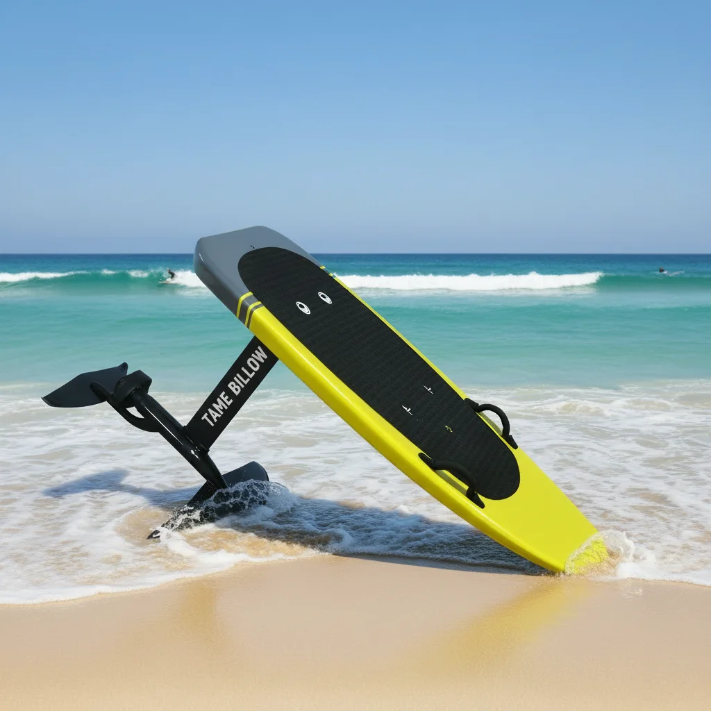 TAME BILLOW 8KW High Speed Carbon E-Foil Surfboard Remote Control Ocean Hydrofoil