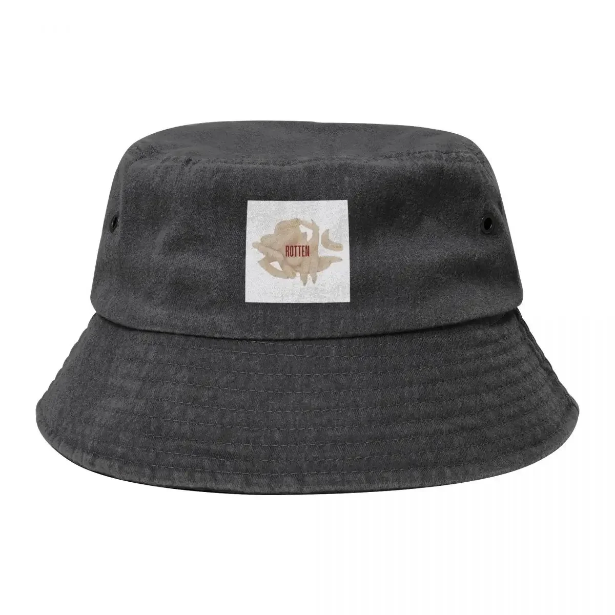 ROTTEN MAGGOTS Bucket Hat Bobble Hat Beach Outing Sun Hats For Women Men's