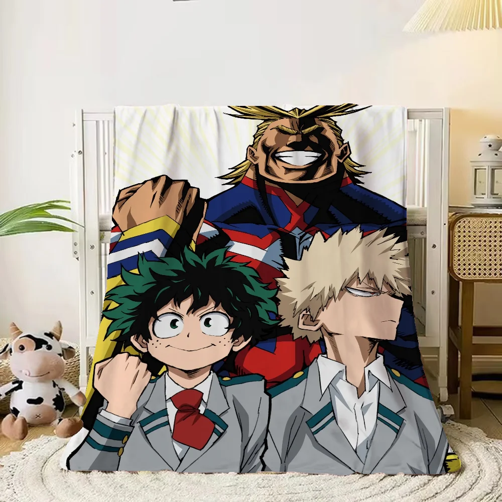 My Hero Academia Custom Blanket 150x200 Decorative Blanket for Sofa Decoration Thermal Blankets for Bed Throw Arcteryx Knee Nap