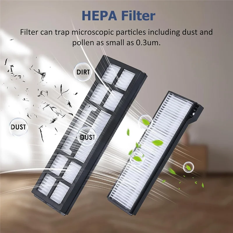 

A21I-For Eufy X10 Pro Omni Accessories Main Side Brush Hepa Filter Mop Cloth Dust Bag Replacement Parts