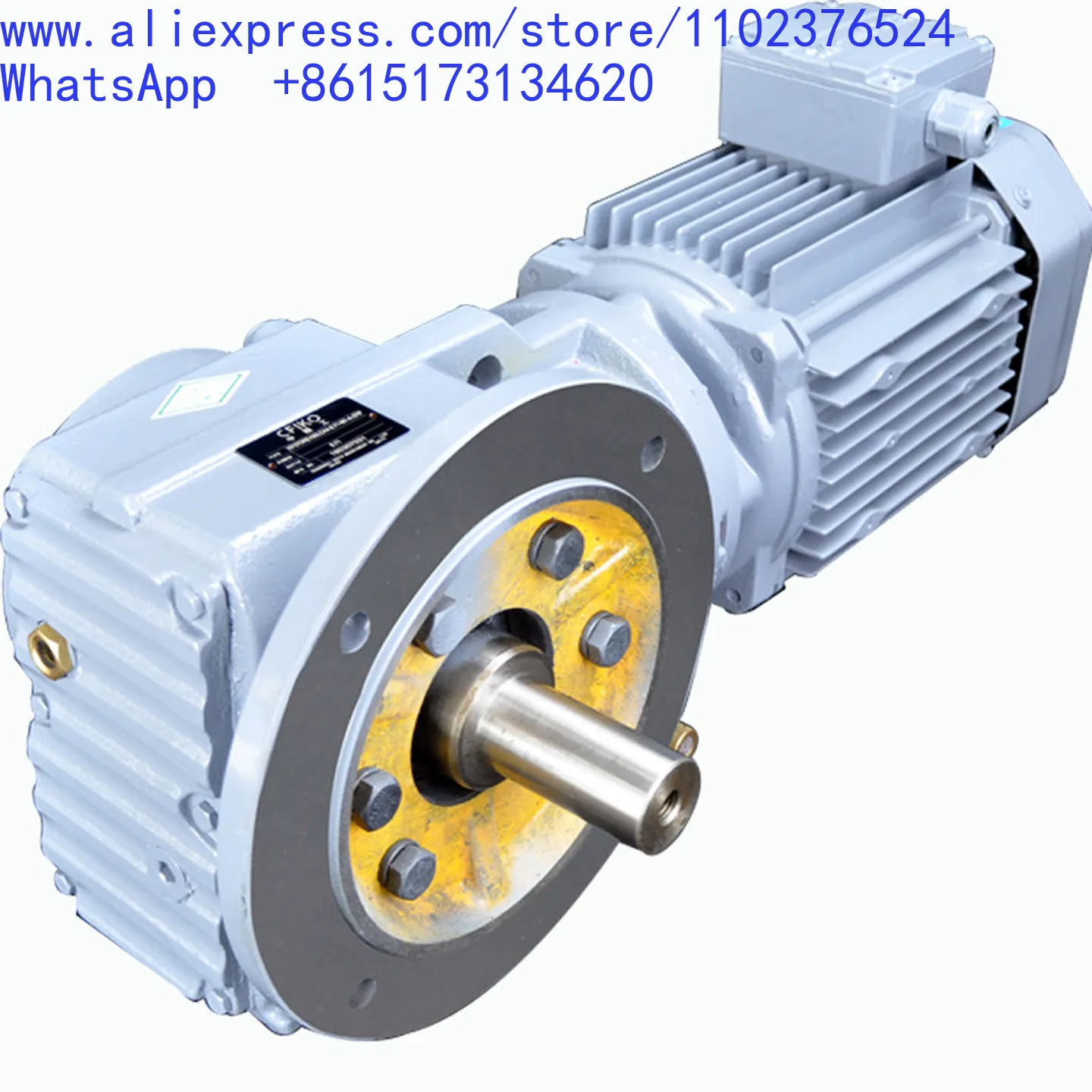 1pcs K37 KA47 KAF57 KAT67 KF77 hard-tooth surface coaxial reducer gearbox without motor