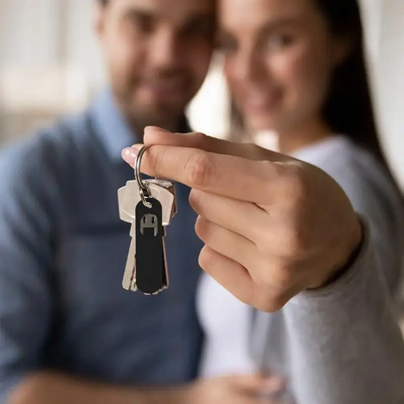 Anti-Lost Sim Card Eject Pin Needle with Storage Case Universal Mobile Phone Steel Ejector Pin SIM Card Tray Opener Keyring