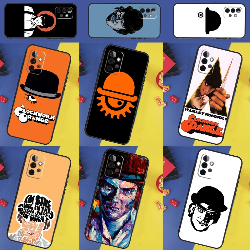 A Clockwork Orange Cover For Samsung Galaxy A54 A34 A14 A51 A71 A50 A13 A23 A33 A53 A73 A12 A22 A32 A52 Case