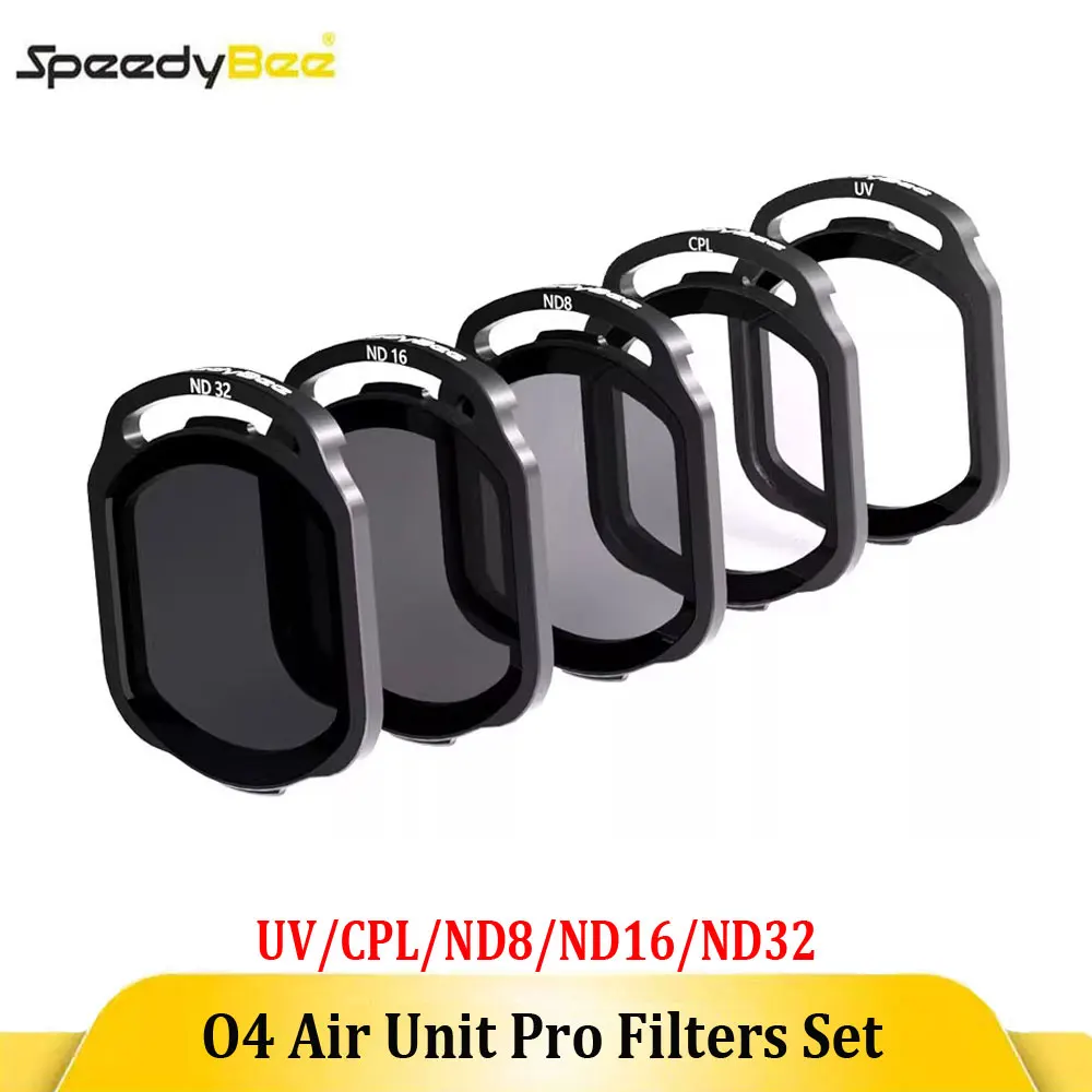 SpeedyBeeO4AirUnitProFiltersSetUV/CPL/ND8/ND16/ND32CompatiblewiththeO4AirUnitProFPVLens-AliExpress