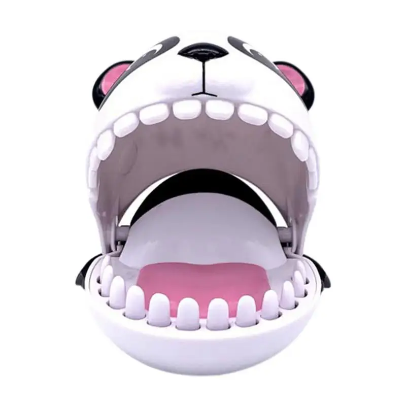 Biting Finger Dentist Game Toy Of Panda Style Teeth Bite Toy Funny Panda Pulling Teeth Toys Party Luck Game