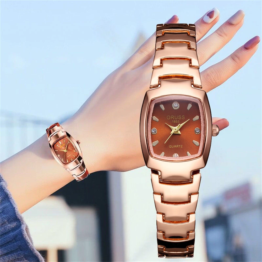 Women\'s watch Trend watch ins Style Retro niche square women\'s watch student women\'s watch