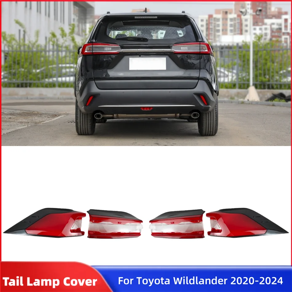 For Toyota Wildlander 2020 2021 2022 2023 2024 Car Accesorries Replacement Car Lights Shell Rear Shell Cover Tail Lamp Cover