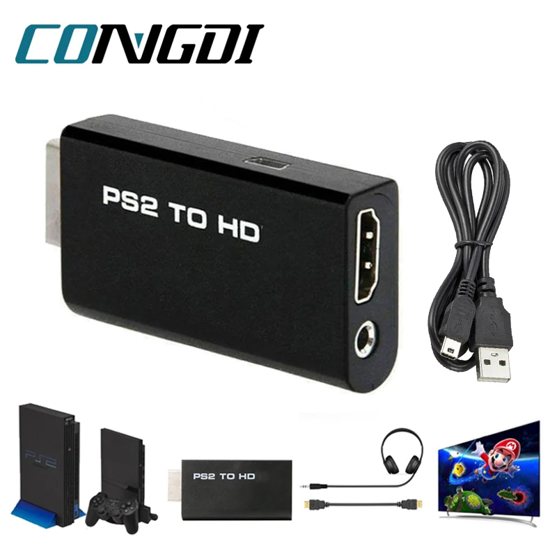 Conversor PS2 para HDMI com Áudio 3.5mm: A Solução Definitiva para Retrocompatibilidade de Vídeo e Áudio