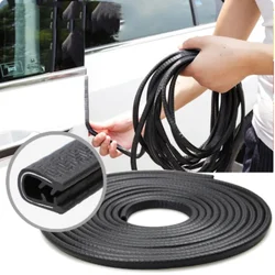 Car Door Protector Edge Guards U Shape Auto Edge Trim Rubber Seal Fit Scratch Protector Strips Sealing Guard Trim for Most Car