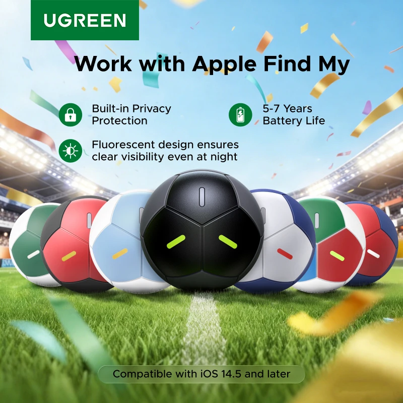 UGREEN FineTrack Smart Finder Soccer Ball Design