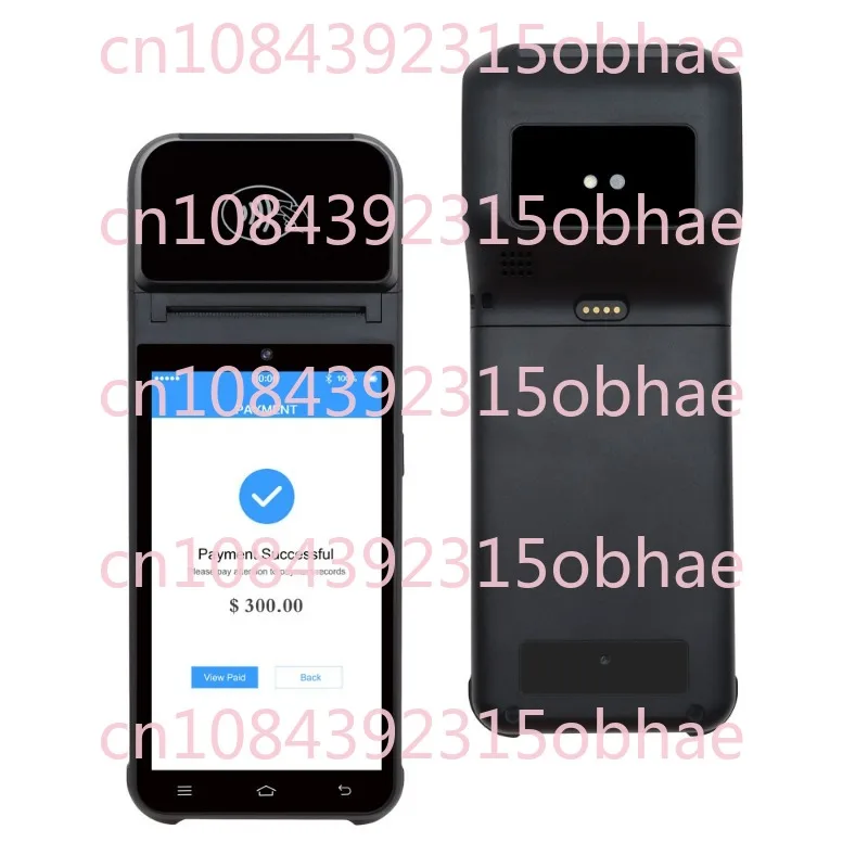 Smart Handheld Mobile Pos Terminal with Built-in Thermal Receipt Printer, Supporting Multiple Payment Methods