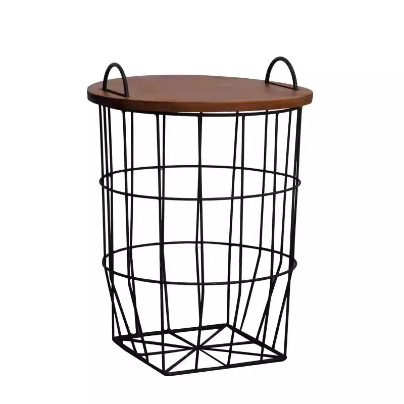 

Iron Retro Black Dirty Clothes Storage Basket, Antique Style Laundry Basket, Clothes Basket