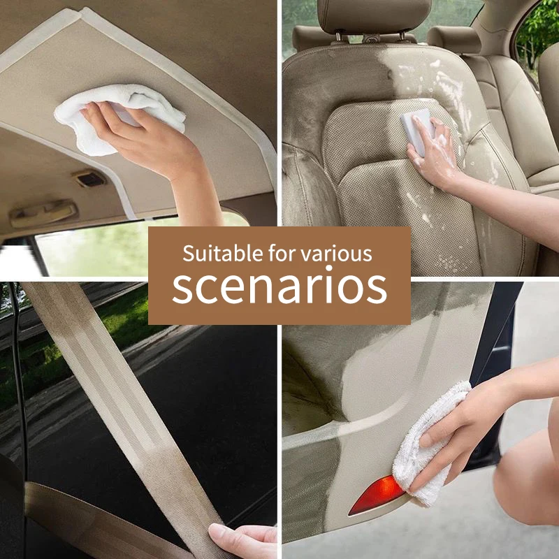 Car Neutral ph Interior Cleaner Dust Remover Seat Leather Cleaner Roof Dash Cleaning Foam Spray JB-LHB 21