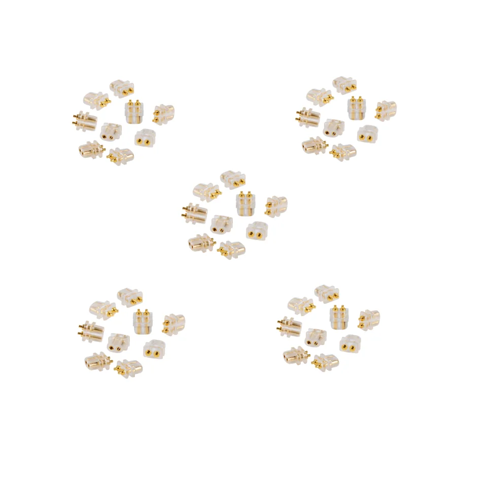 50 Stück QDC IEM Buchsenstecker für Maßgefertigte In-Ear-Monitore Kopfhörer 2-Pin IEM-Buchse 0,75 0,78 mm – Detail 1