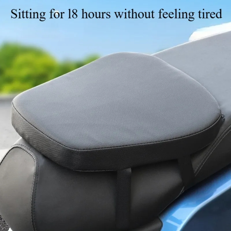 

Electric vehicle and motorcycle seat cushions, shock-absorbing, sun-proof, waterproof and thickened seat cushions