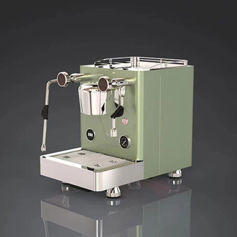 

Home & Commercial Use High Quality Factory Single Group SS Boiler Electric Control Espresso Coffee Machines for Business