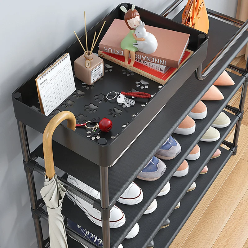 Storage Ultra Thin Shoe Rack Organizer Storage Stand Modern Adjustable Multipurpose Shoe Rack Prateleiras Cabinet Furniture