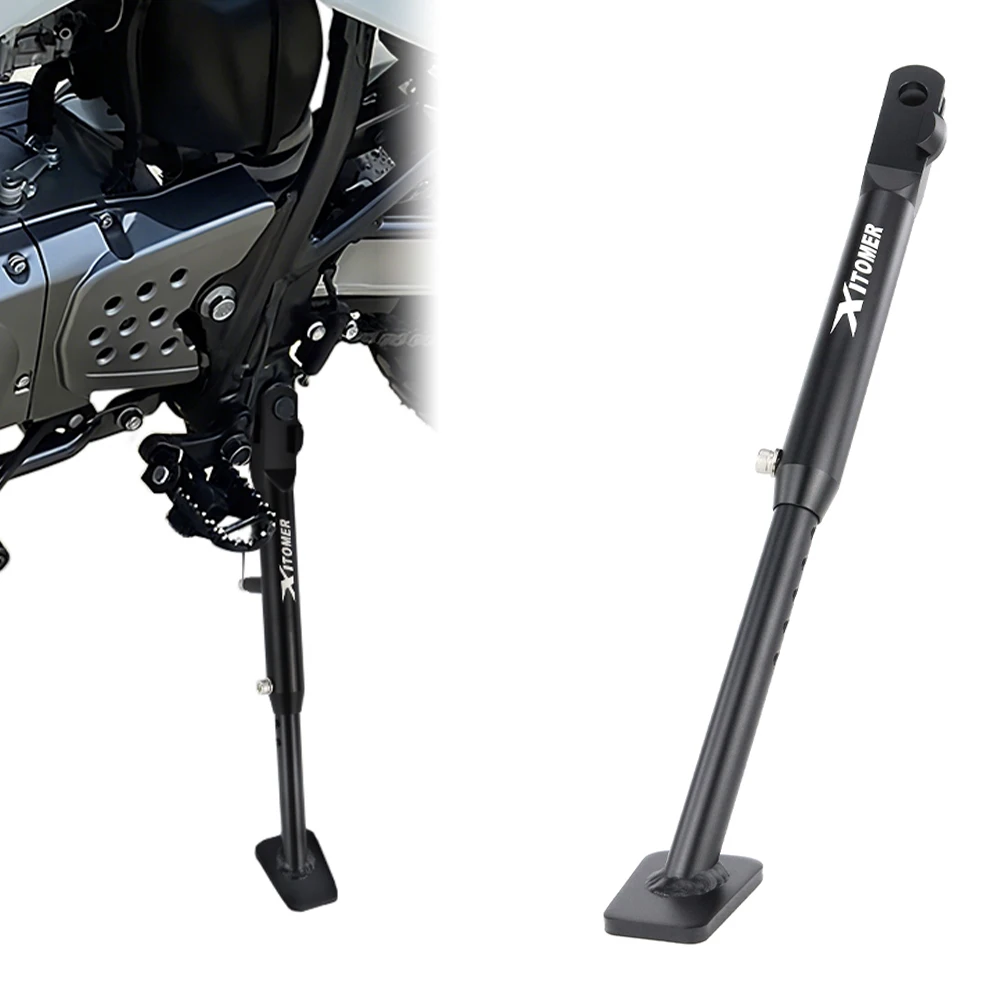 

For Suzuki DR200S 2015 2016 2017 2018 2019 2020 Motorcycle Adjustable Kickstand Sidestand Parking Foot Side Support Stand Holder