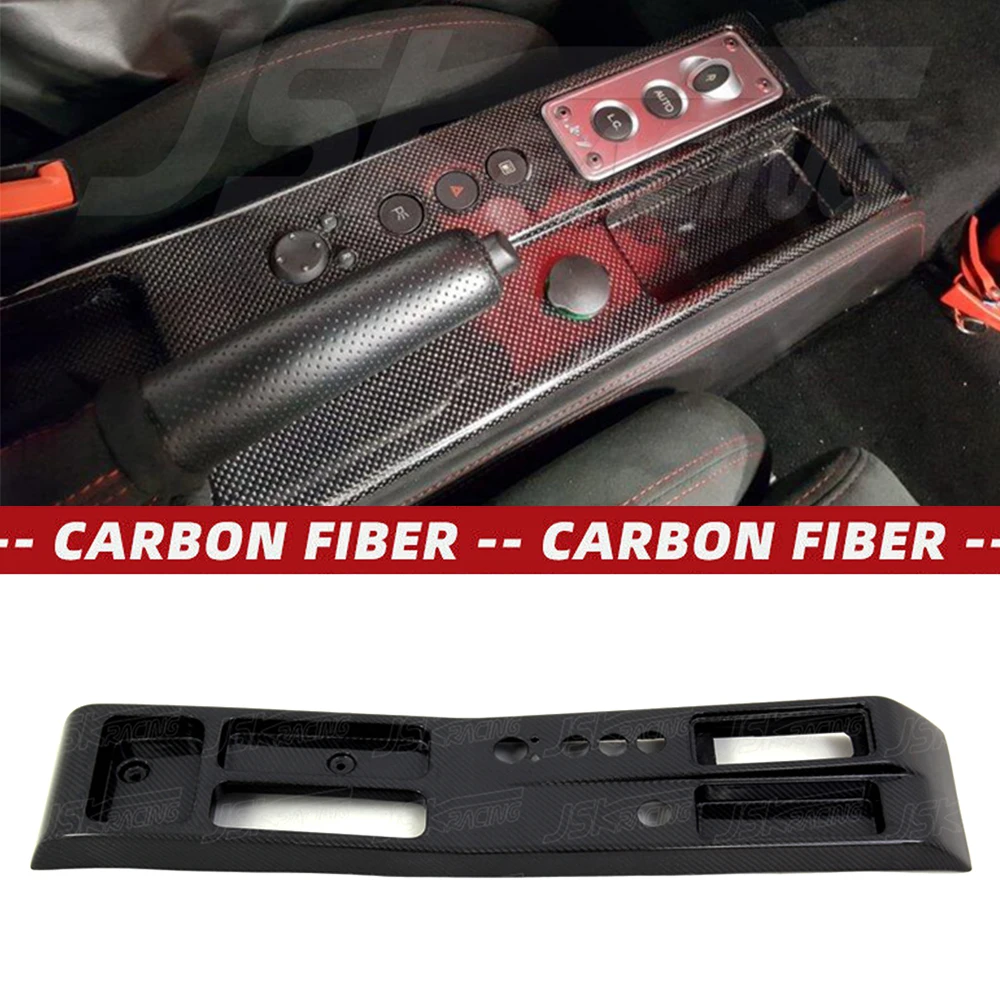 

For Ferrari F430 2005-2009 Carbon Fiber Center Console Skin Cover