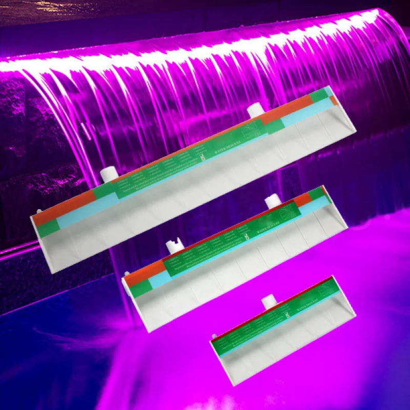 custom.Waterfall Swimming Pool Curtain Fish Pond Landscape Spa SPA Impact Bath Tub Curtain Wall