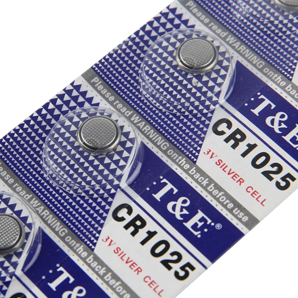 Lithium Coin Cell Battery CR1025 3V 2PCS-30PCS, DL1025 BR1025 LM1025 5033LC Replacement for Watch Toy Remote