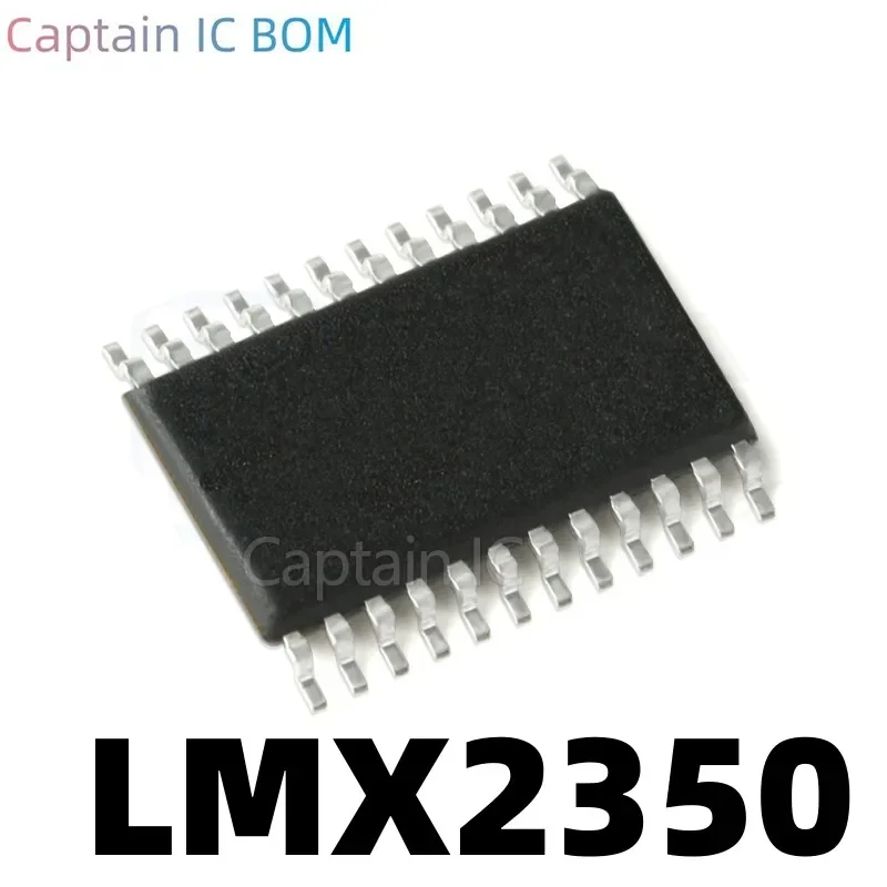 5PCS  LMX2350 LMX2350TM LMX2350TMX encapsulated TSSOP24 clock generator