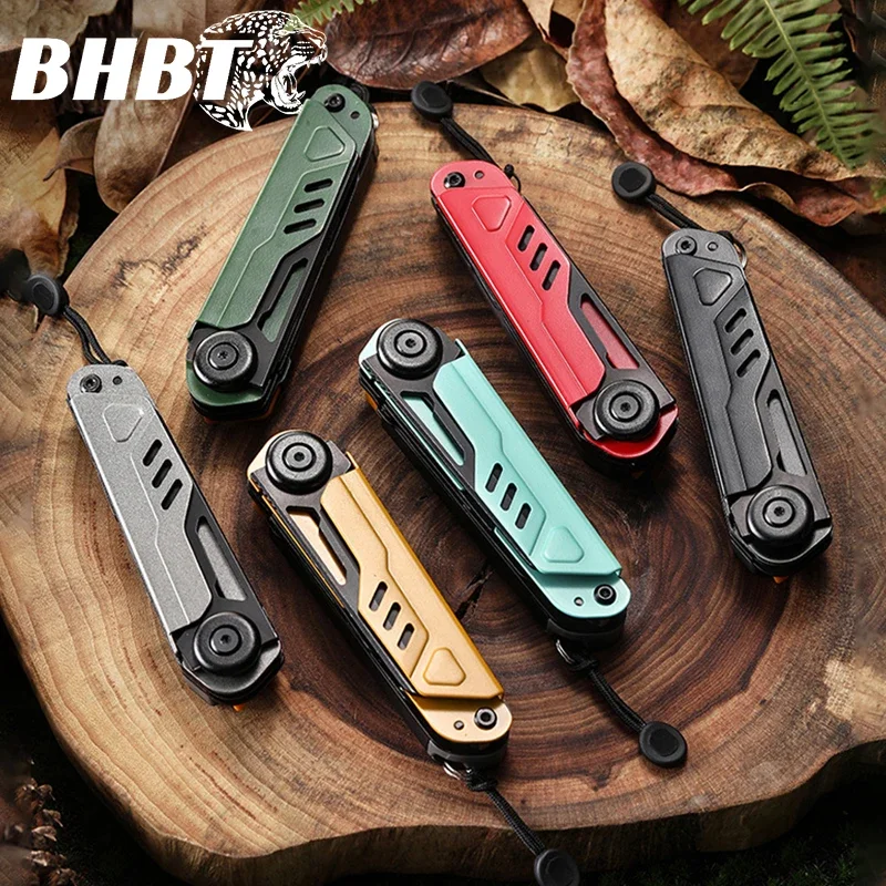 BHBT Multifunctional Knife Multitool Outdoor Home Portable Survival Folding Knife Screwdriver Hand Tool Car Emergency Tool