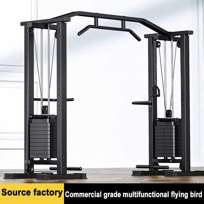 

Fitness Commercial Flying Bird Gantry Comprehensive Training Device, Home Multifunctional Cross Chest Clamping Strength Device