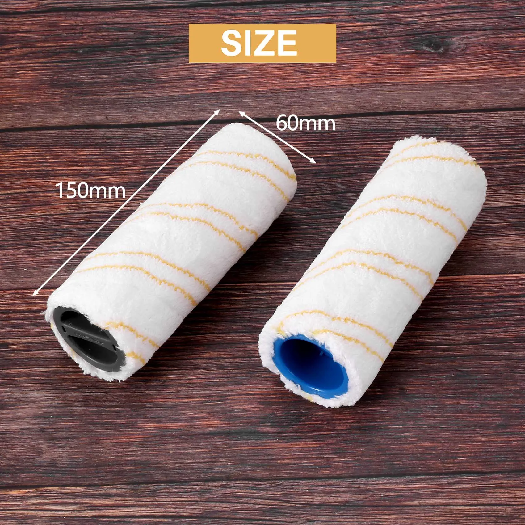 

Набор из 2 роликов LLCS для электрических моющих пылесосов Karcher FC5, FC7, FC3, FC3D, сменные ролики 2.055-006.0