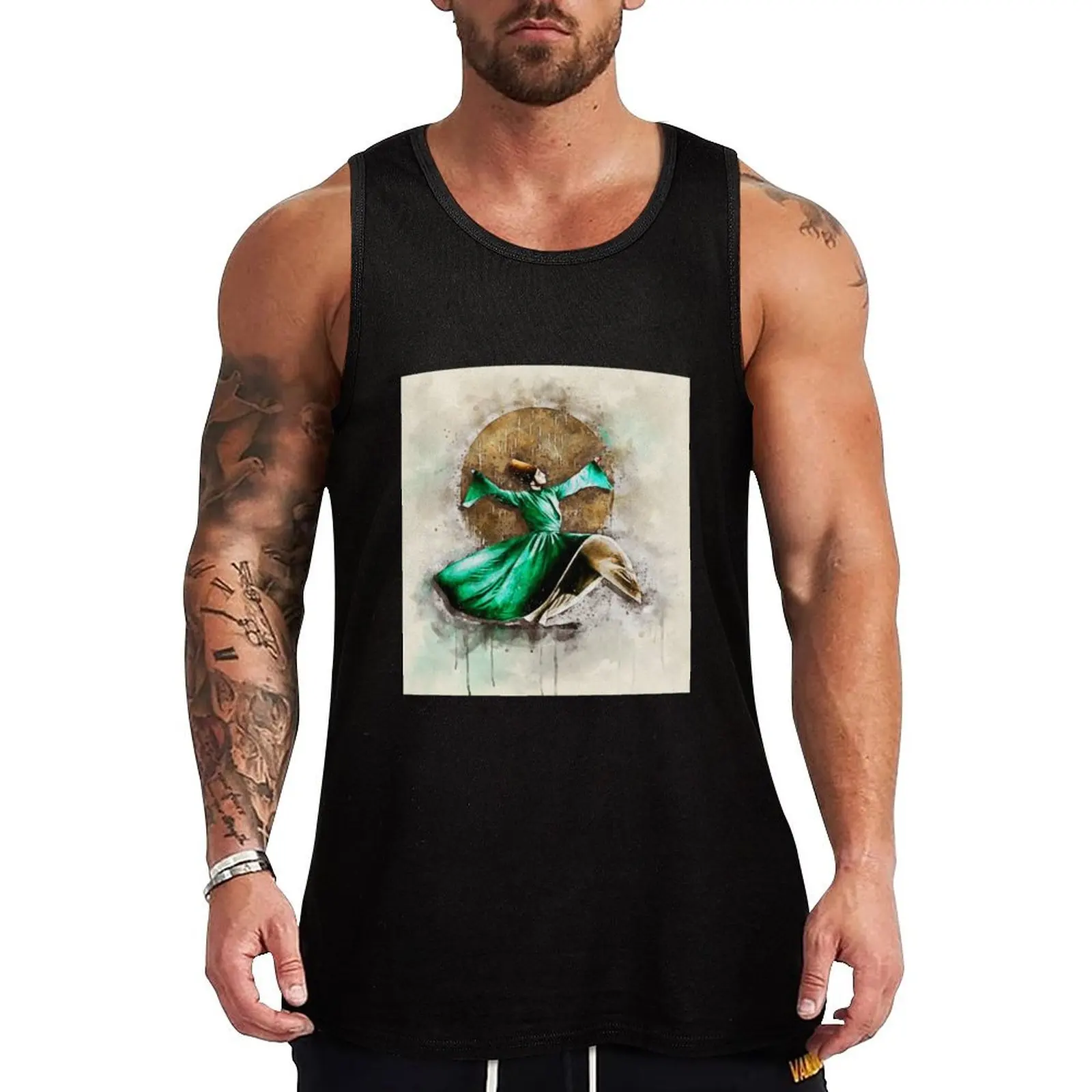 Ramadan Tank Top gym clothes men t-shirt gym man