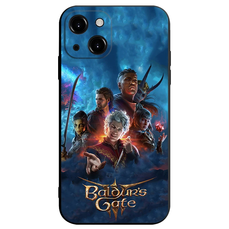 Funda de teléfono Baldur's Gate III BG3 Astarion Shadowheart Laz'el Gale para iPhone 14 13 12 11 Pro Max Mini XS X XR SE3 2 7 8 Plus