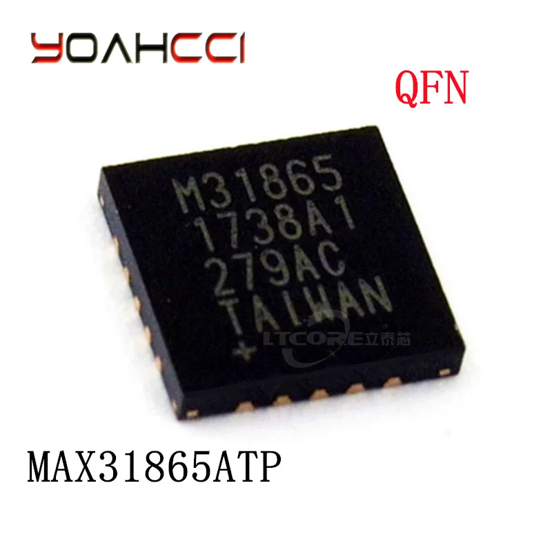 5/PCS MAX31865ATP+T M31865 QFN20 sensor chip RTD digital converter original