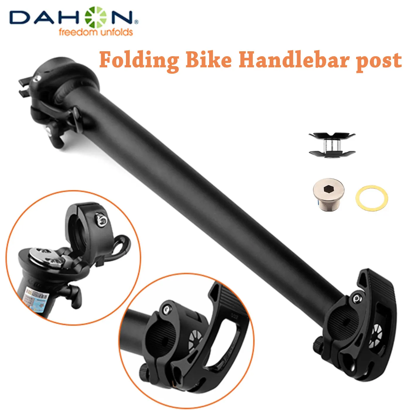 Dahon Folding Bike Handlepost Stem D1D Foldable Bicycle Handlebar Post Small Wheel Bike Handle Post for Dahon Bicycle Parts