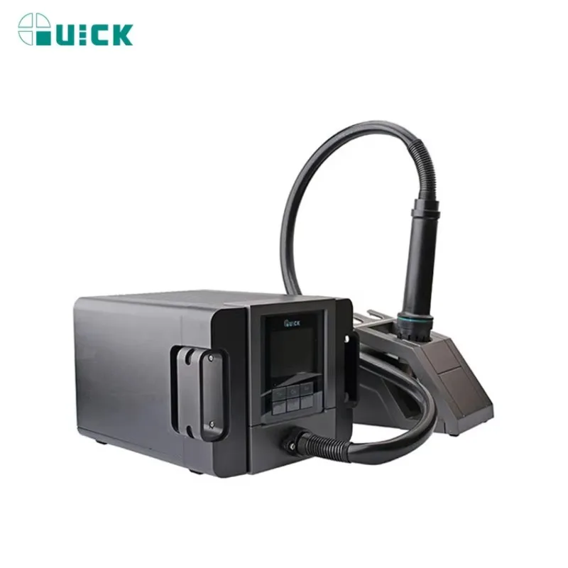 

QUICK TR1300A 220V 1300W Intelligent Lead-Free LED Desoldering Station Digital Display Soft Wind Hot Air Heat Gun