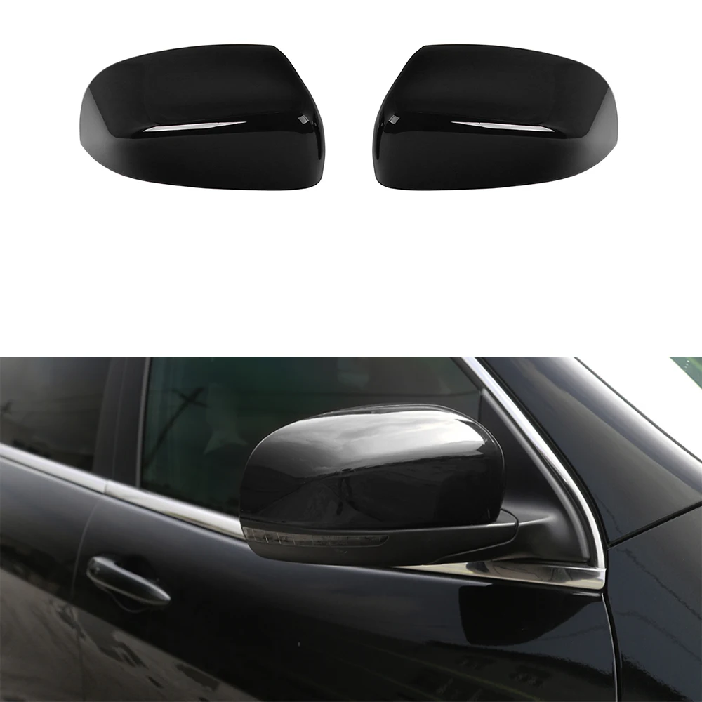 

Car Rearview Mirror Cover ABS Trim Styling For Jeep Compass 2017+ For Jeep Cherokee 2014+ Exterior Auto Accessories Moldings