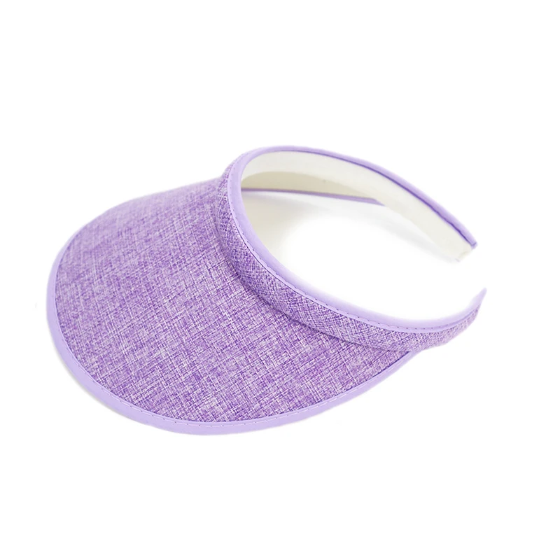Women Fashion Sun Hats portable Clip Style Summer Caps for outdoor sports sunshade hat image 6