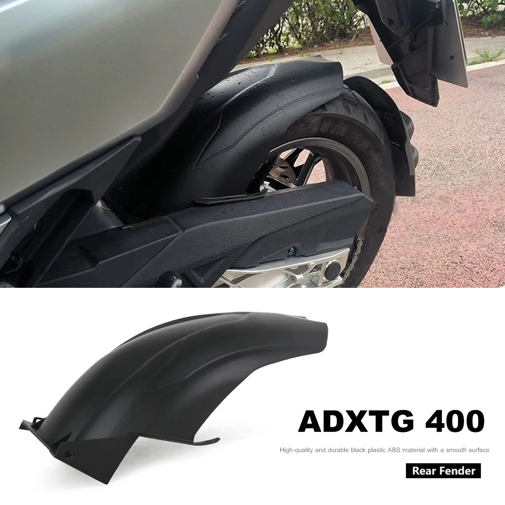 

For SYM ADXTG 400 ADXTG400 2024 2025 Motorcycle Rear Wheel Extended Fender Splash Protector Rear Tire Extension Hugger Mudguard