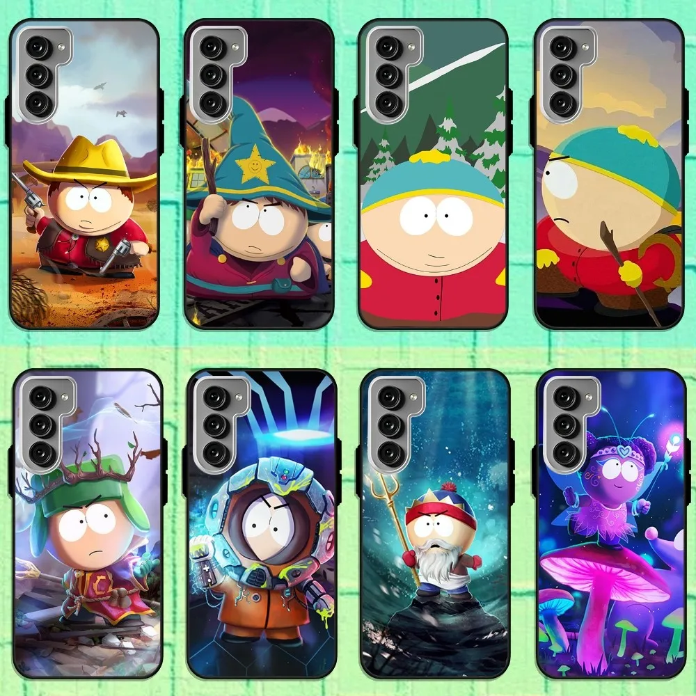 Funny S-South-Park Cute Phone Case For Samsung Galaxy S22 S23 S24 S30 Note 20 10 Plus Lite FE ULTRA Shell