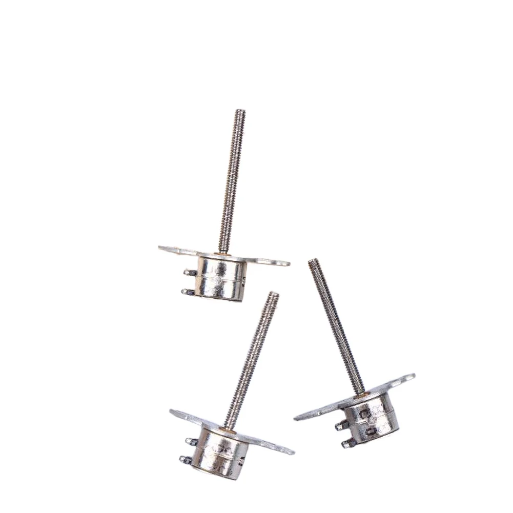 10PCS 6mm Linear Screw Stepping Motor 2 Phase 4 Wire Stepper With Long Shaft For Camera Lens Adjustment Tool Accesory