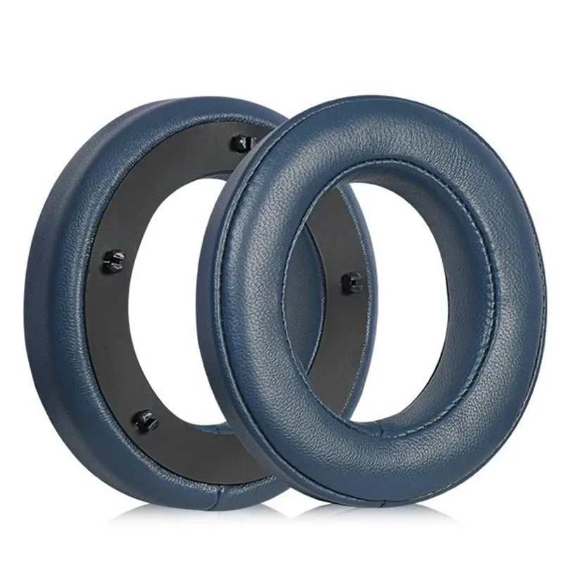 Per Focal CLEAR MG ELEGIA UTOPIA S TELLIA Cuffie di ricambio Cuscinetti auricolari in pelle di agnello Cuscinetti in pelle di pecora traforata nera