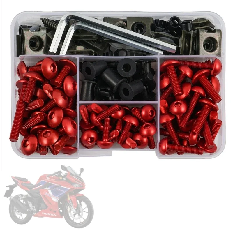 Complete Kuipbout Moer Schroef Kit Kuipbout Schroeven Voor Yamaha TDM 850 900/EEN TMAX 500/530 SX/DX SRV250 SRX 400 600 TDR250