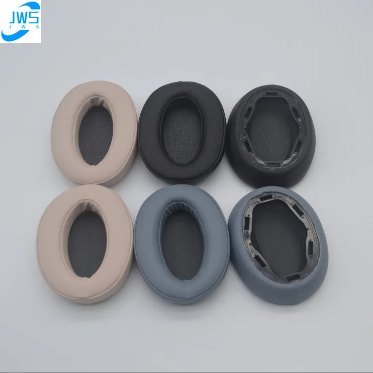 Memory Foam Protein Leather Replacement Ear Pads Muffs Earpads  For SONY WH-H910N Headset Earpads Foam Pillow Cover