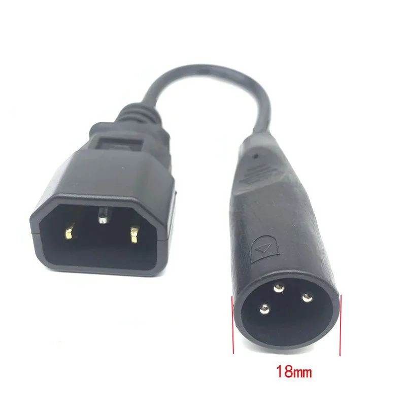 Electric Bicycle Battery Charging Cable DC Power Output Connector Conversion Plug Socket for GIANT Yadi Bird Aima Power Cable