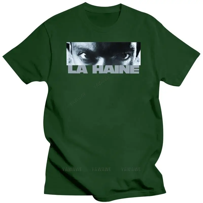 LA HAINE T Shirt Men Women 1995 Film Gritty Unsettling Explosive Cult Movie Classic Cinema Rage Underground male tee-shirt