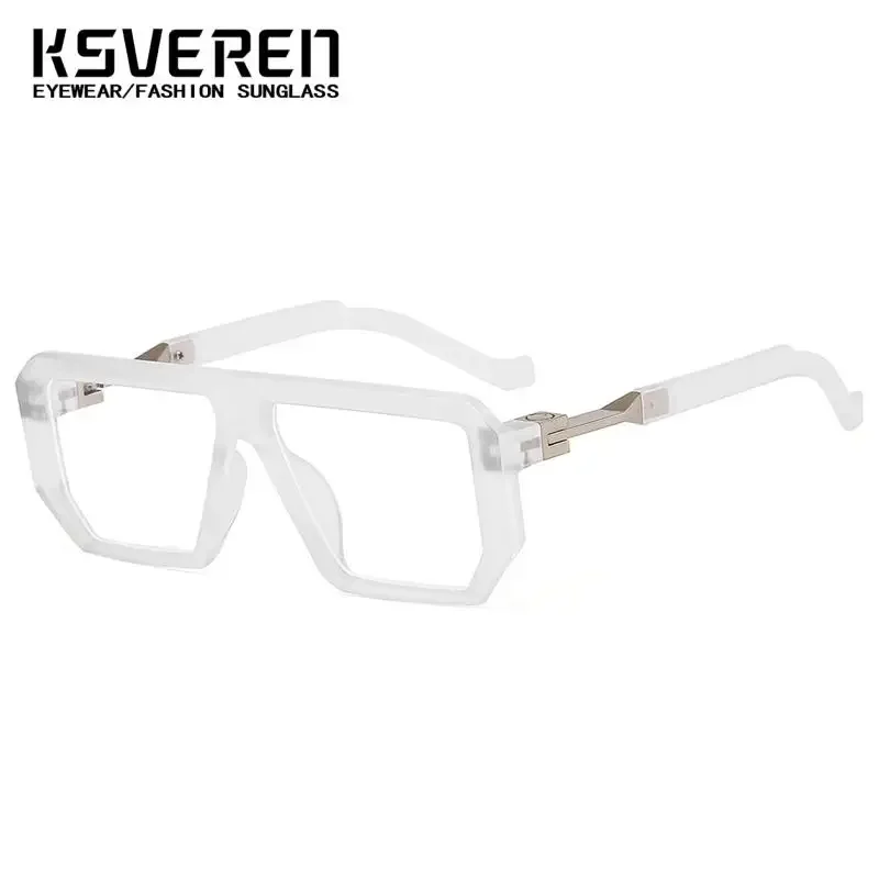 Square Anti Blue Light Photochromic Reading Glasses Man and Woman Presbyopia Glasses Prescription Glasses Optical GlassesKSVEREN
